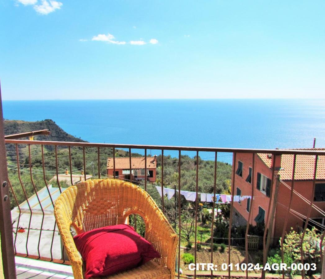 Creuza De Cinque Terre Apartment Volastra Kültér fotó